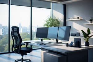 Modern Office Tech Setup